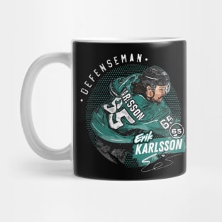 Erik Karlsson San Jose Dots Mug